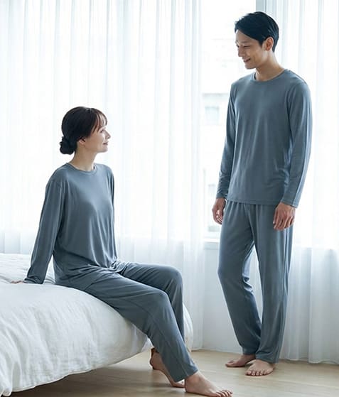 セットアップの着用写真