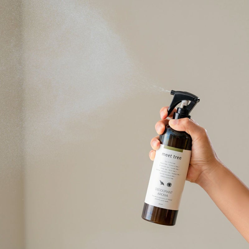 meet tree　消臭アロマミスト 300ml 　ヒノキ　使用シーン
