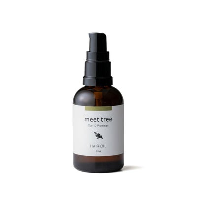 meet tree　ヘアオイル ヒノキ　50ml　正面