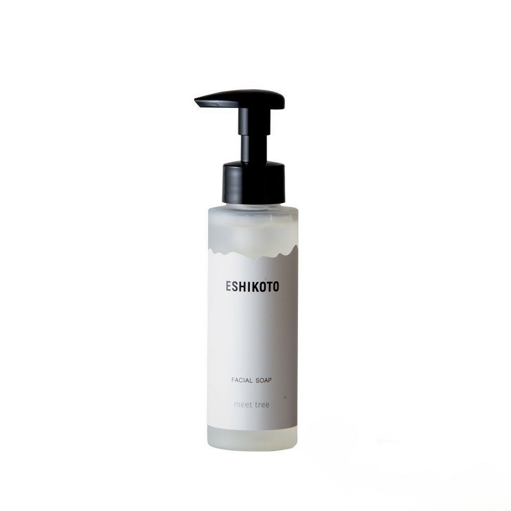 meet tree　ESHIKOTO スキンケアシリーズ　ESHIKOTO 酒粕フェイシャルソープ  酒粕　100ml　正面